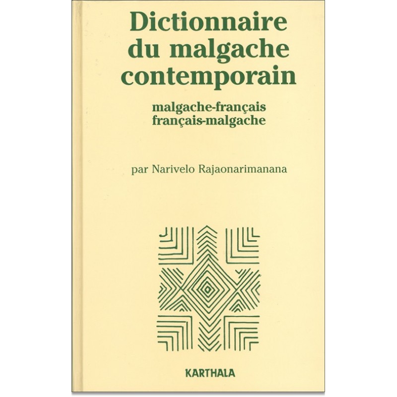 Dictionnaire du malgache contemporain (malgache-français et