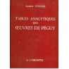 Tables analytiques des oeuvres de Péguy